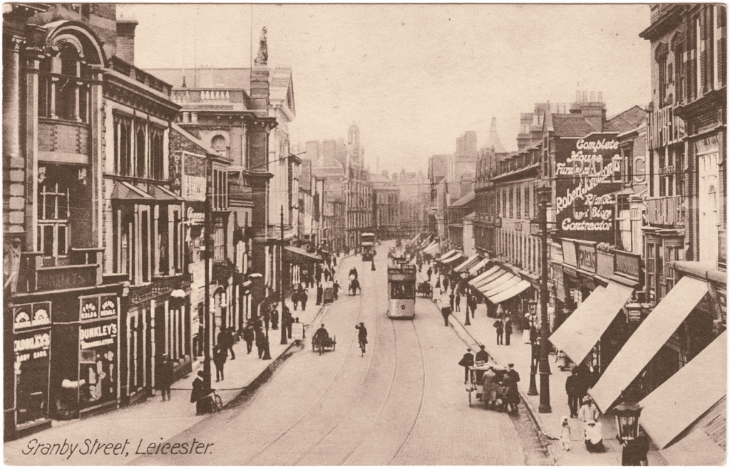 Digitised photo of Granby Street