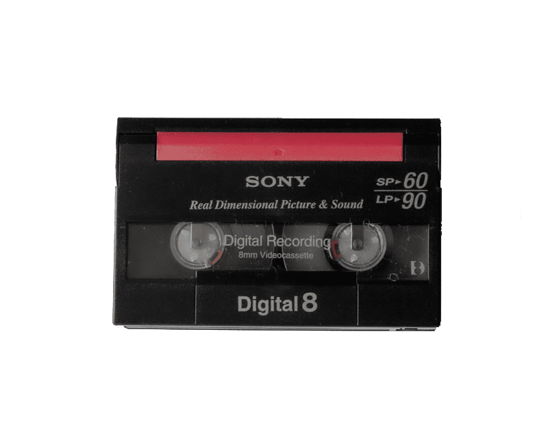 A Digital 8 Video Tape