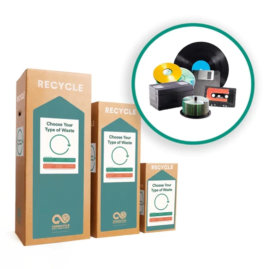 Terracycle zero waste box - private company that will recycle your tapes for you in environmentally-friendly fashion